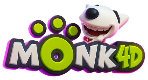 MONK4D Logo
